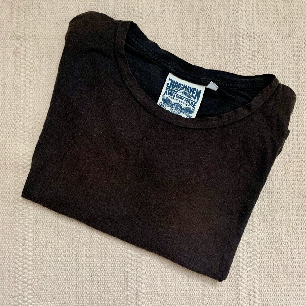 Jungmaven cropped ojai tee